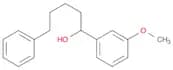 1-(3-Methoxyphenyl)-5-phenylpentan-1-ol