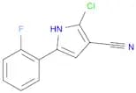 1H-​Pyrrole-​3-​carbonitrile, 2-​chloro-​5-​(2-​fluorophenyl)​-