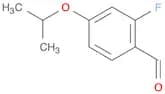 Benzaldehyde, 2-fluoro-4-(1-methylethoxy)-