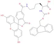 L-Lysine, N6-[(3',6'-dihydroxy-3-oxospiro[isobenzofuran-1(3H),9'-[9H]xanthen]-5-yl)carbonyl]-N2-[(…