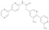 [2,4'-Bipyridine]-5-acetamide, 2',3-dimethyl-N-[5-(2-pyrazinyl)-2-pyridinyl]-