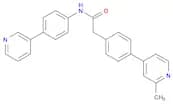 Benzeneacetamide, 4-(2-methyl-4-pyridinyl)-N-[4-(3-pyridinyl)phenyl]-