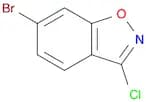 1,​2-​Benzisoxazole, 6-​bromo-​3-​chloro-