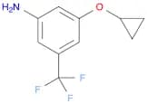 Benzenamine, 3-(cyclopropyloxy)-5-(trifluoromethyl)-