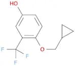 4-(Cyclopropylmethoxy)-3-(trifluoromethyl)phenol