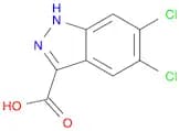 1H-Indazole-3-carboxylic acid, 5,6-dichloro-