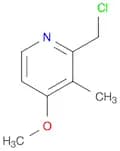 Pyridine, 2-(chloromethyl)-4-methoxy-3-methyl-