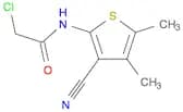 2-Chloro-n-(3-cyano-4,5-dimethylthien-2-yl)acetamide