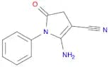 2-Amino-5-oxo-1-phenyl-4,5-dihydro-1H-pyrrole-3-carbonitrile
