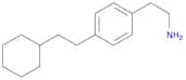 Benzeneethanamine, 4-(2-cyclohexylethyl)-