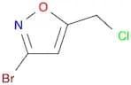 Isoxazole, 3-bromo-5-(chloromethyl)-