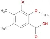 Benzoic acid, 3-bromo-2-methoxy-4,5-dimethyl-