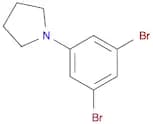 Pyrrolidine, 1-(3,5-dibromophenyl)-