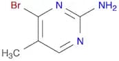 2-​Pyrimidinamine, 4-​bromo-​5-​methyl-