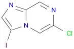Imidazo[1,2-a]pyrazine, 6-chloro-3-iodo-