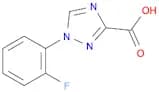 1-(2-Fluorophenyl)-1H-1,2,4-triazole-3-carboxylic acid