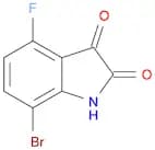 1H-Indole-2,3-dione, 7-bromo-4-fluoro-