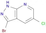 1H-Pyrazolo[3,4-b]pyridine, 3-bromo-5-chloro-