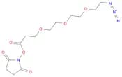 Propanoic acid, 3-[2-[2-(2-azidoethoxy)ethoxy]ethoxy]-, 2,5-dioxo-1-pyrrolidinyl ester