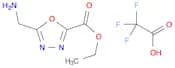 1,3,4-Oxadiazole-2-carboxylic acid, 5-(aminomethyl)-, ethyl ester, 2,2,2-trifluoroacetate (1:1)
