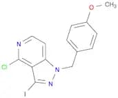 1H-Pyrazolo[4,3-c]pyridine, 4-chloro-3-iodo-1-[(4-methoxyphenyl)methyl]-