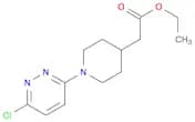 4-Piperidineacetic acid, 1-(6-chloro-3-pyridazinyl)-, ethyl ester