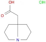 Tetrahydro-1h-pyrrolizine-7a(5h)-acetic acid, HCl