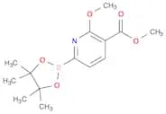 2-Methoxy-3-(methoxycarbonyl)pyridine-6-boronic acid pinacol ester