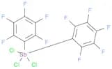 Antimony, trichlorobis(2,3,4,5,6-pentafluorophenyl)-