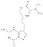 2-[(2-amino-6-oxo-6,9-dihydro-1H-purin-9-yl)methoxy]ethyl (2S)-2-amino-3-methylbutanoate