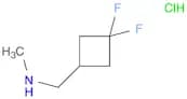 Cyclobutanemethanamine, 3,3-difluoro-N-methyl-, hydrochloride (1:1)
