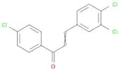 2-Propen-1-one, 1-(4-chlorophenyl)-3-(3,4-dichlorophenyl)-