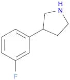 Pyrrolidine, 3-(3-fluorophenyl)-