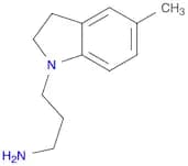 3-(5-Methylindolin-1-yl)propan-1-amine