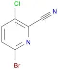 2-Pyridinecarbonitrile, 6-bromo-3-chloro-