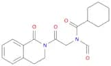 N-[2-(3,4-Dihydro-1-oxo-2(1H)-isoquinolinyl)-2-oxoethyl]-N-formyl-cyclohexanecarboxamide