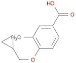 4-(Cyclopropylmethoxy)-3-methylbenzoic Acid