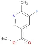 3-​Pyridinecarboxylic acid, 5-​fluoro-​6-​methyl-​, methyl ester