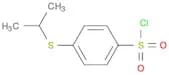 BENZENESULFONYL CHLORIDE, 4-[(1-METHYLETHYL)THIO]-