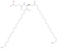 L-Glutamic acid, N-(3-carboxy-1-oxopropyl)-, 1,5-dihexadecyl ester