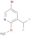 Pyridine, 5-bromo-3-(difluoromethyl)-2-methoxy-