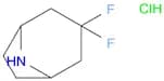 8-Azabicyclo[3.2.1]octane, 3,3-difluoro-, hydrochloride (1:1)