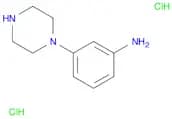 Benzenamine, 3-(1-piperazinyl)-, hydrochloride (1:2)