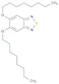 2,1,3-Benzothiadiazole, 5,6-bis(octyloxy)-