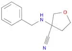 3-(benzylamino)oxolane-3-carbonitrile