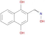 2-Naphthalenecarboxaldehyde, 1,4-dihydroxy-, oxime