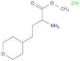 METHYL 2-AMINO-4-(TETRAHYDROPYRAN-4-YL)-BUTYRATE HCL