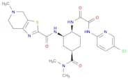 N1-(5-Chloropyridin-2-yl)-N2-((1S,2R,4R)-4-(dimethylcarbamoyl)-2-(5-methyl-4,5,6,7-tetrahydrothiaz…