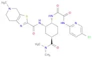 ETHANEDIAMIDE, N1-(5-CHLORO-2-PYRIDINYL)-N2-[(1R,2S,4R)-4-[(DIMETHYLAMINO)CARBONYL]-2-[[(4,5,6,7-T…