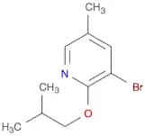 3-Bromo-2-isobutoxy-5-methylpyridine